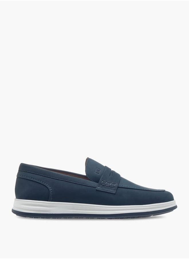 Men's Cutout Detail Slip-On Loafers