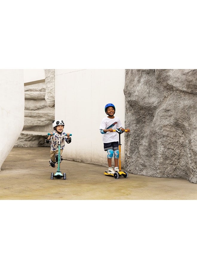 Maxi Micro Deluxe Pro LED | The Original | Children's Scooter from 5 Years | Premium Children's Scooter from 5-7 Years | Height-Adjustable Handlebar | Kickboard Scooter | 5 6 7 Years