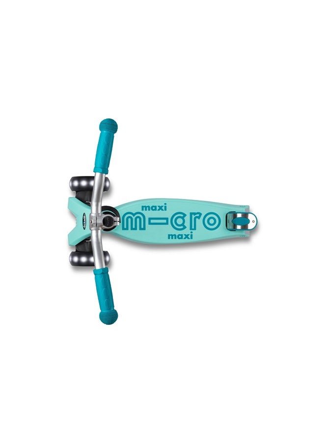 Maxi Micro Deluxe Pro LED | The Original | Children's Scooter from 5 Years | Premium Children's Scooter from 5-7 Years | Height-Adjustable Handlebar | Kickboard Scooter | 5 6 7 Years