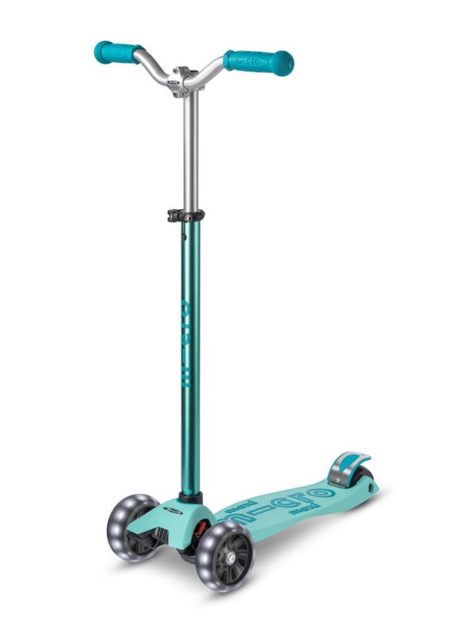 Maxi Micro Deluxe Pro LED | The Original | Children's Scooter from 5 Years | Premium Children's Scooter from 5-7 Years | Height-Adjustable Handlebar | Kickboard Scooter | 5 6 7 Years