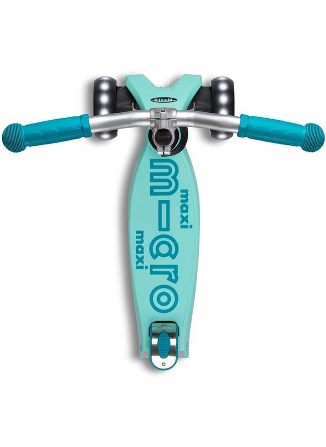 Maxi Micro Deluxe Pro LED | The Original | Children's Scooter from 5 Years | Premium Children's Scooter from 5-7 Years | Height-Adjustable Handlebar | Kickboard Scooter | 5 6 7 Years
