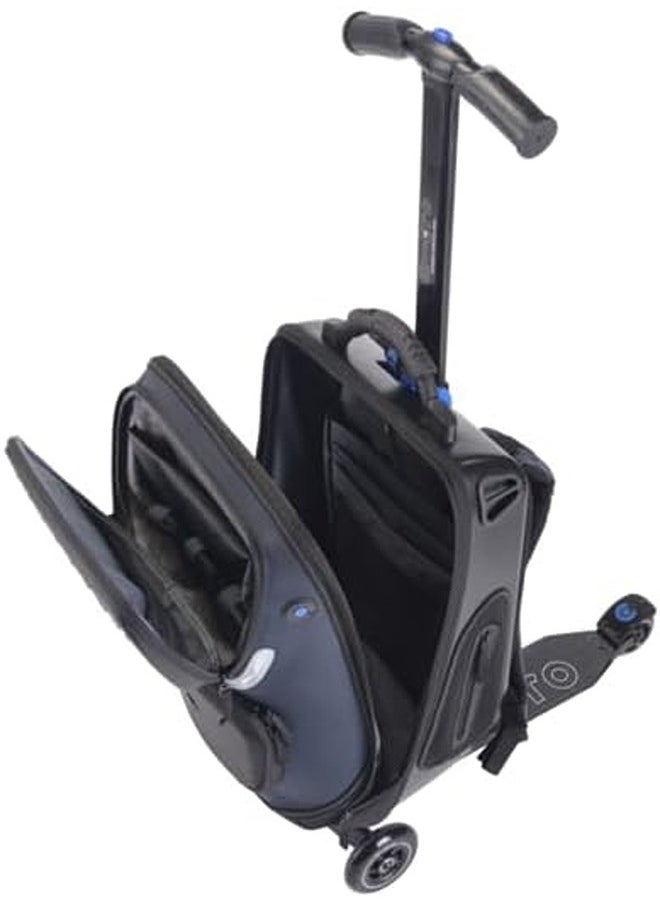 Micro - Kickpack Luggage Scooter Black | Kickpack Luggage Scooter | Luggage Scooter | Kickpack | Scooter | Kickpack Scooter |  | Scooter for Kids | Scooters | Kids Scooter