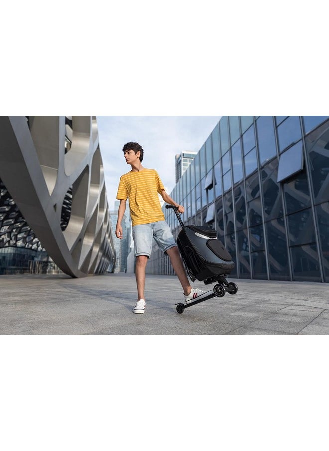 Micro - Kickpack Luggage Scooter Black | Kickpack Luggage Scooter | Luggage Scooter | Kickpack | Scooter | Kickpack Scooter |  | Scooter for Kids | Scooters | Kids Scooter