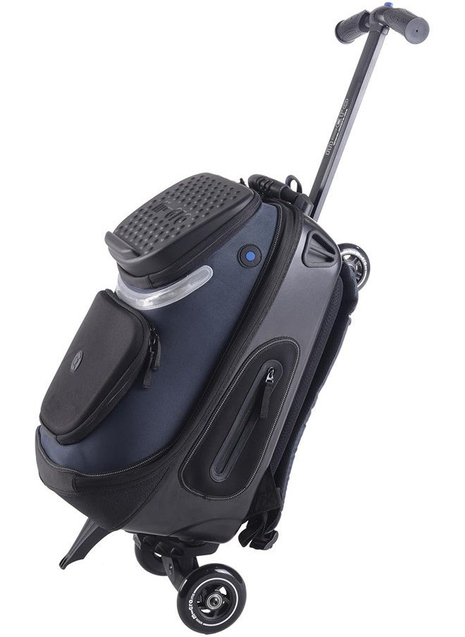 Micro - Kickpack Luggage Scooter Black | Kickpack Luggage Scooter | Luggage Scooter | Kickpack | Scooter | Kickpack Scooter |  | Scooter for Kids | Scooters | Kids Scooter