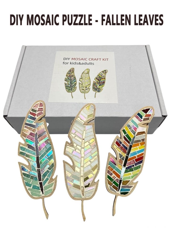DIY leaf puzzle