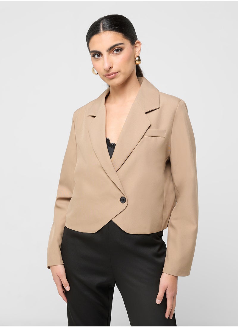 Cropped Blazer