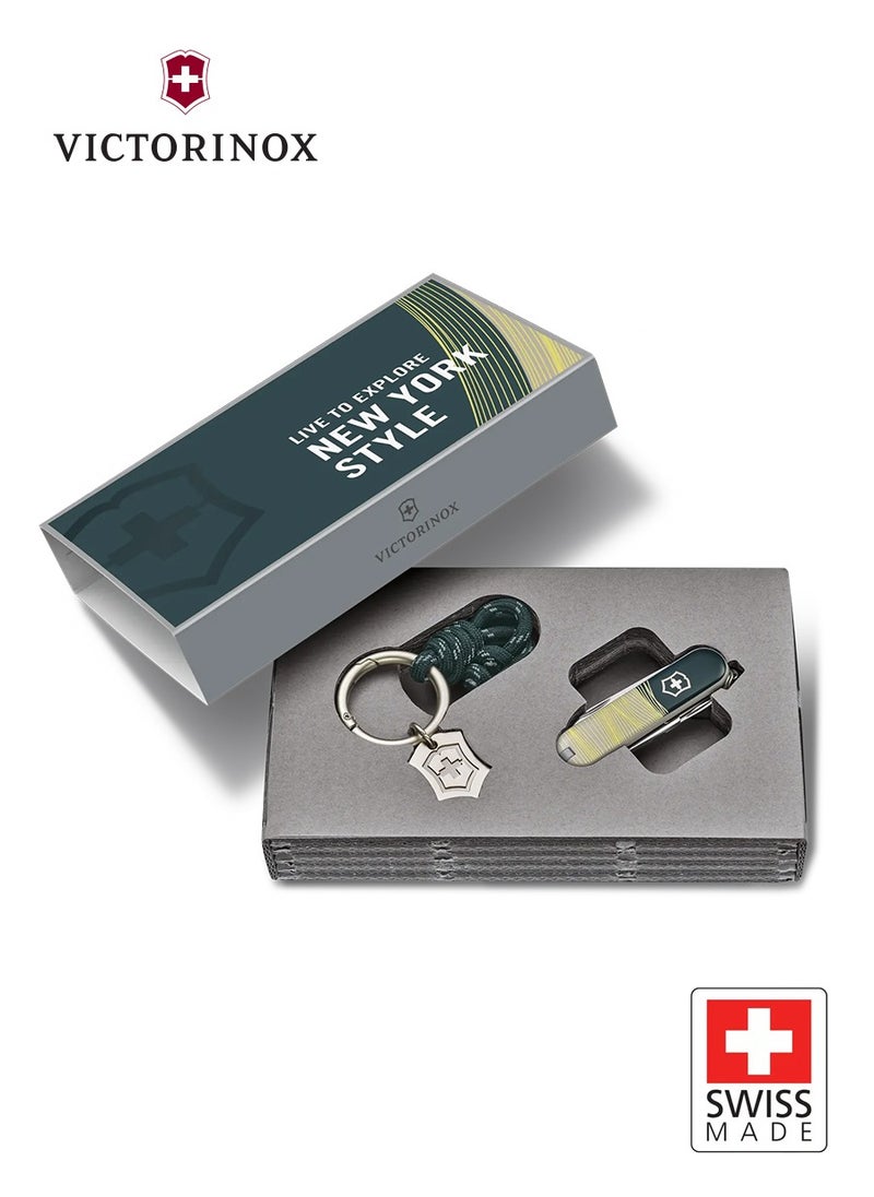 Classic Sd & Key Ring New York Style Swiss Army Knife - 0.6223.E223