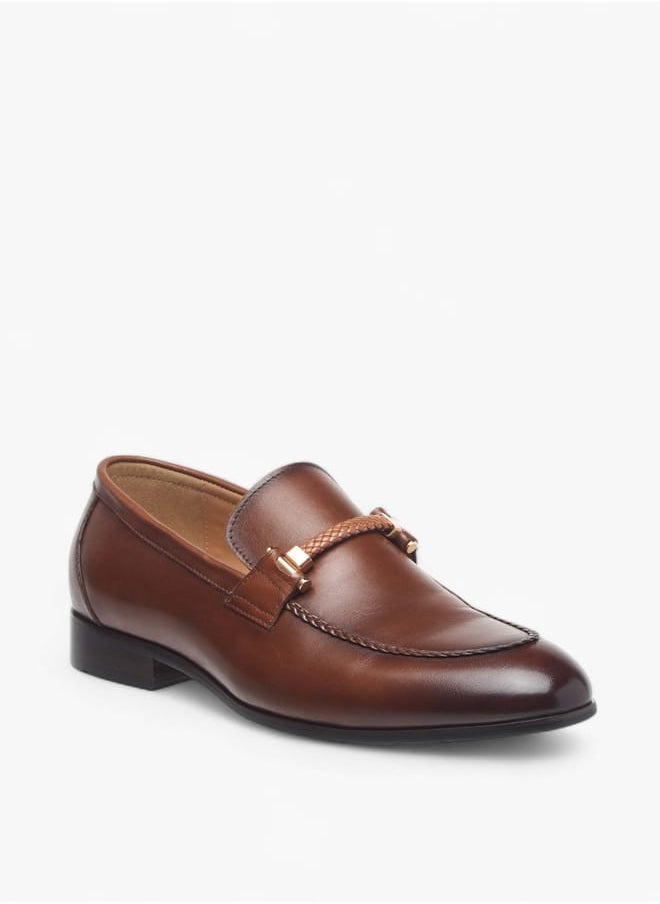 Men's Solid Slip-On Loafers