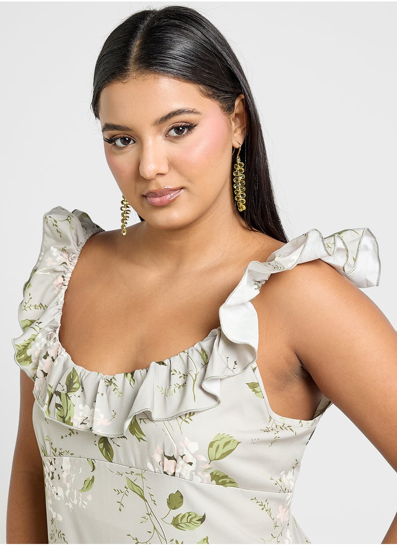 Floral Print Dress