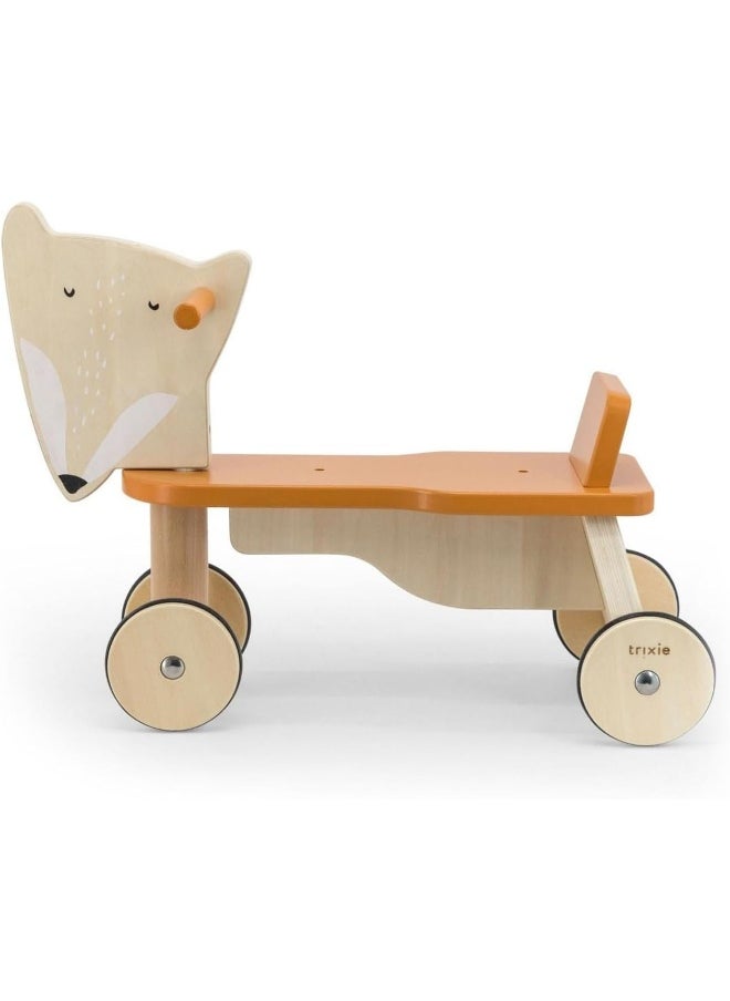 Trixie Wooden bicycle 4 wheels - Mr. Fox