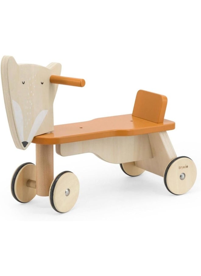 Trixie Wooden bicycle 4 wheels - Mr. Fox