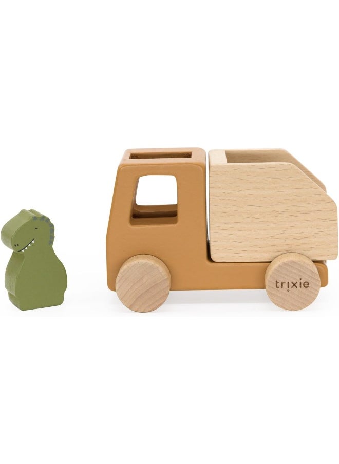 Trixie Wooden Construction Vehicles Animals set