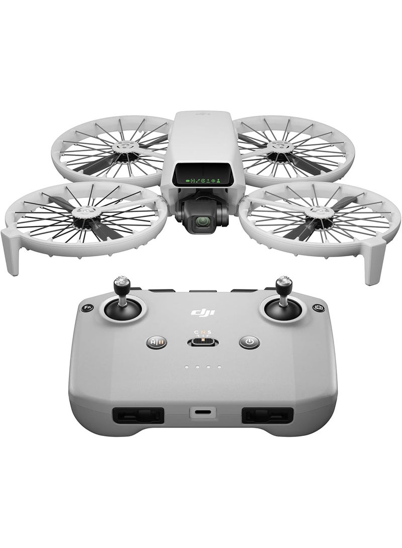 Flip Drone 4K UHD Camera for Adults 3-Axis Gimbal Stabilization, 13km Video Transmission, Palm Takeoff, Auto Return, 31-Min Flight Time MOIAT Certified-UAE Version with Official Warranty Support