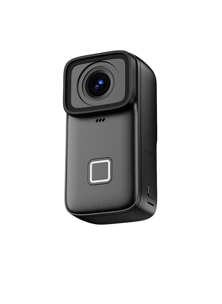 C200 Pro Mini Action Camera, 4k Pocket Camera With Stabilization, Handheld And Wearable Sports Camera, Outdoor Camera For Underwater Sports, Bicycle, Vlogging, (1pc, C200 Pro Black)