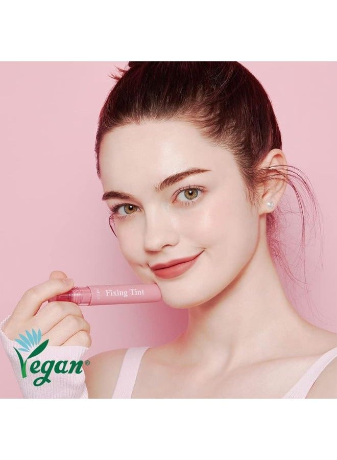 Fixing Tint #05 Midnight Mauve 4g, Long Lasting High Pigmented Liquid Lipstick, Waterproof Lightweight Matte Finish Lip Stain, Full Coverage Brown