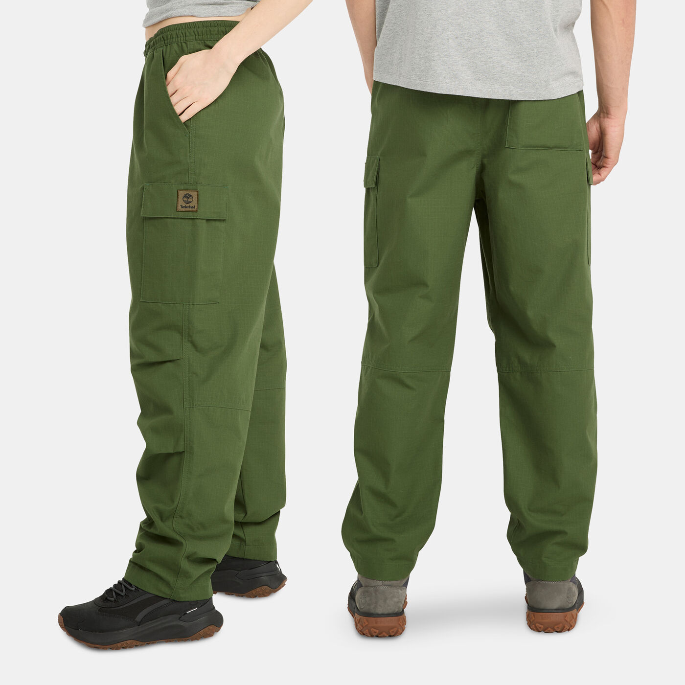 Men's Woven Badge Ripstop Cargo Pants