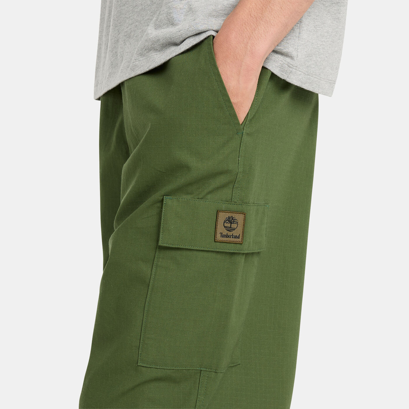 Men's Woven Badge Ripstop Cargo Pants