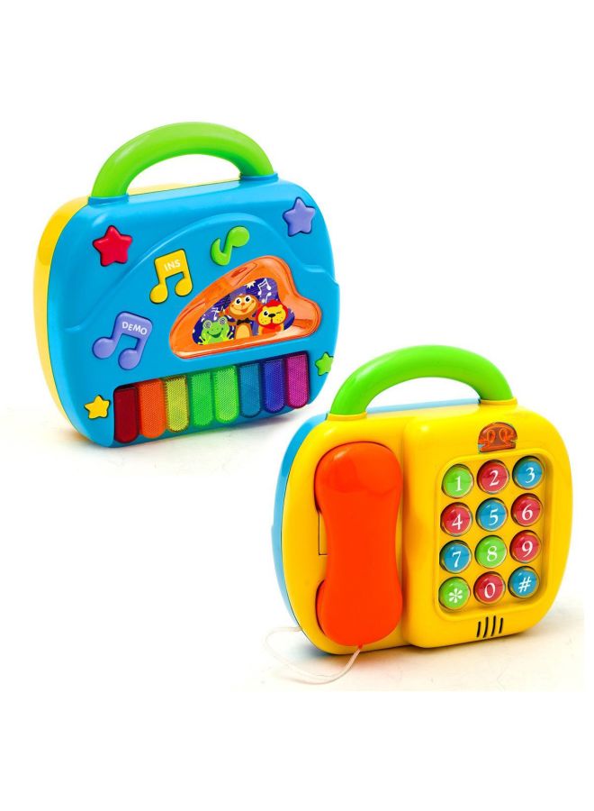 2-In-1 Telephone & Piano