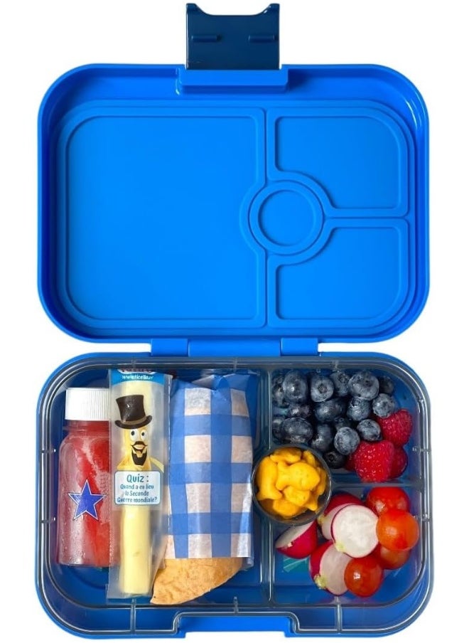 Yumbox Panino Leakproof Bento Lunch Box Container for Kids & Adults (Hazy Blue (Panther Tray))