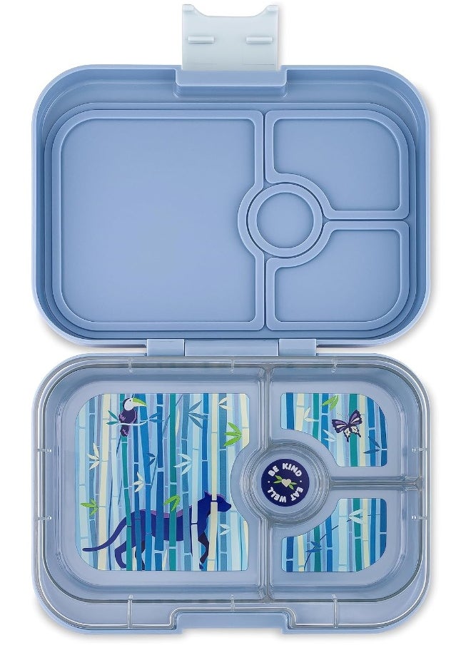 Yumbox Panino Leakproof Bento Lunch Box Container for Kids & Adults (Hazy Blue (Panther Tray))