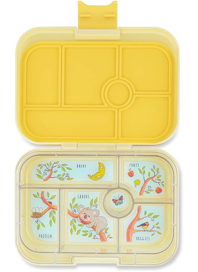 Yumbox Original Leakproof Bento Lunch Box Container for Kids (Yellow Koala)