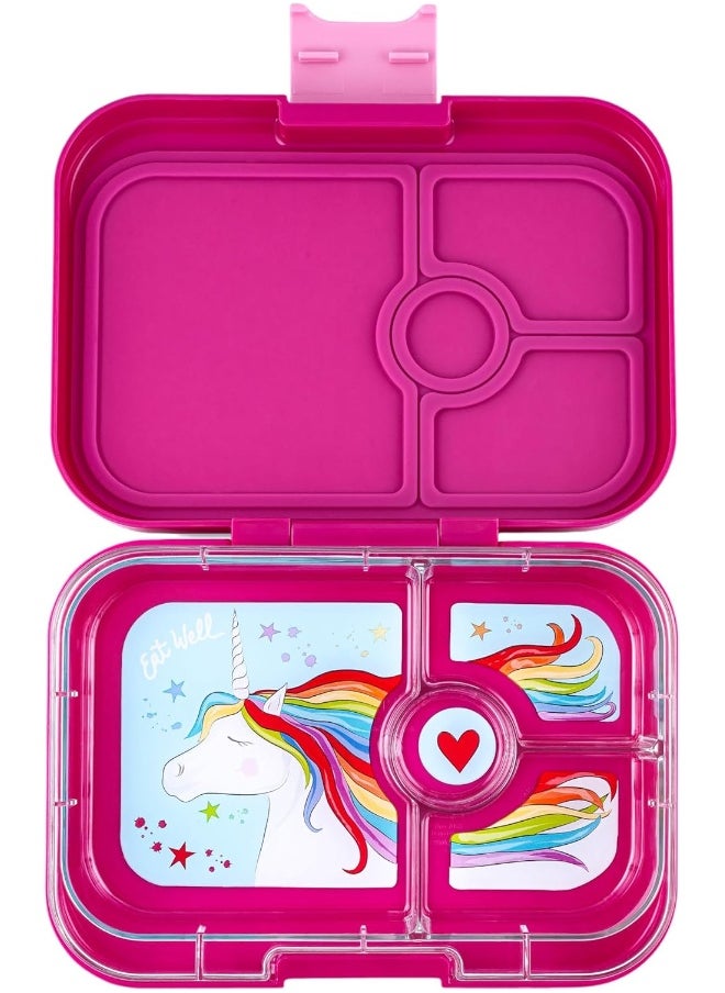 Yumbox Panino Leakproof Bento Lunch Box Container for Kids & Adults (Malibu Purple Unicorn)