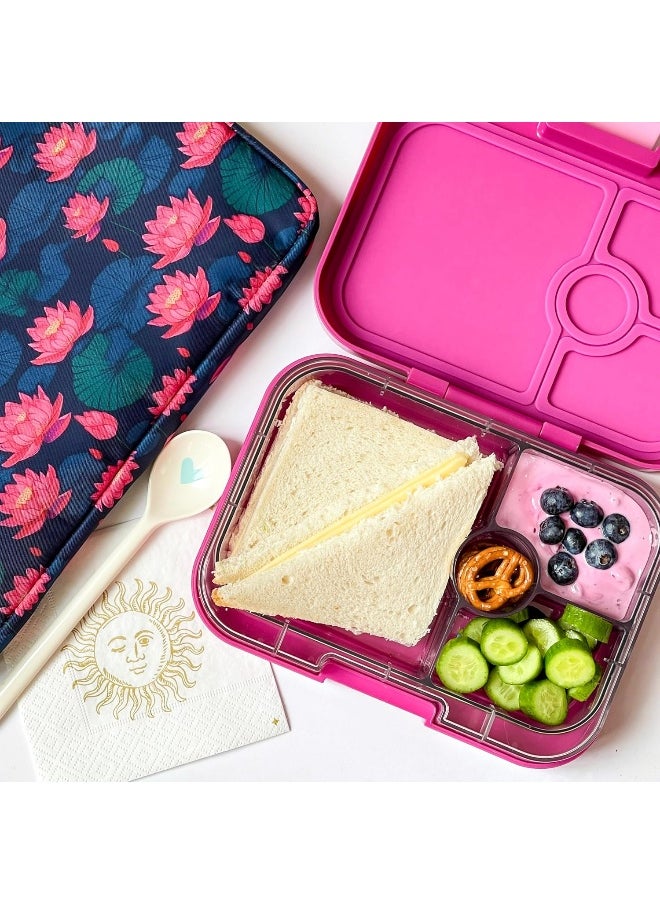 Yumbox Panino Leakproof Bento Lunch Box Container for Kids & Adults (Malibu Purple Unicorn)