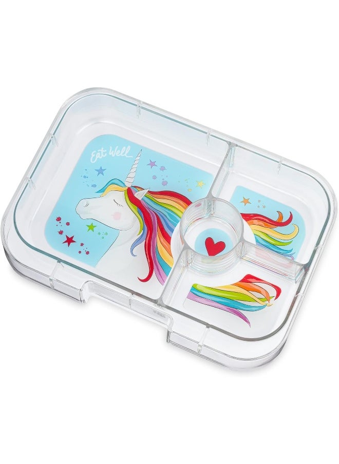 Yumbox Panino Leakproof Bento Lunch Box Container for Kids & Adults (Malibu Purple Unicorn)