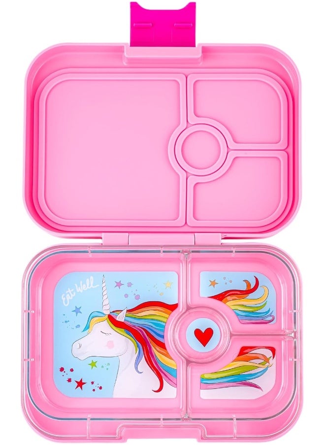 Yumbox Panino Leakproof Bento Lunch Box Container for Kids & Adults (Power Pink Unicorn)