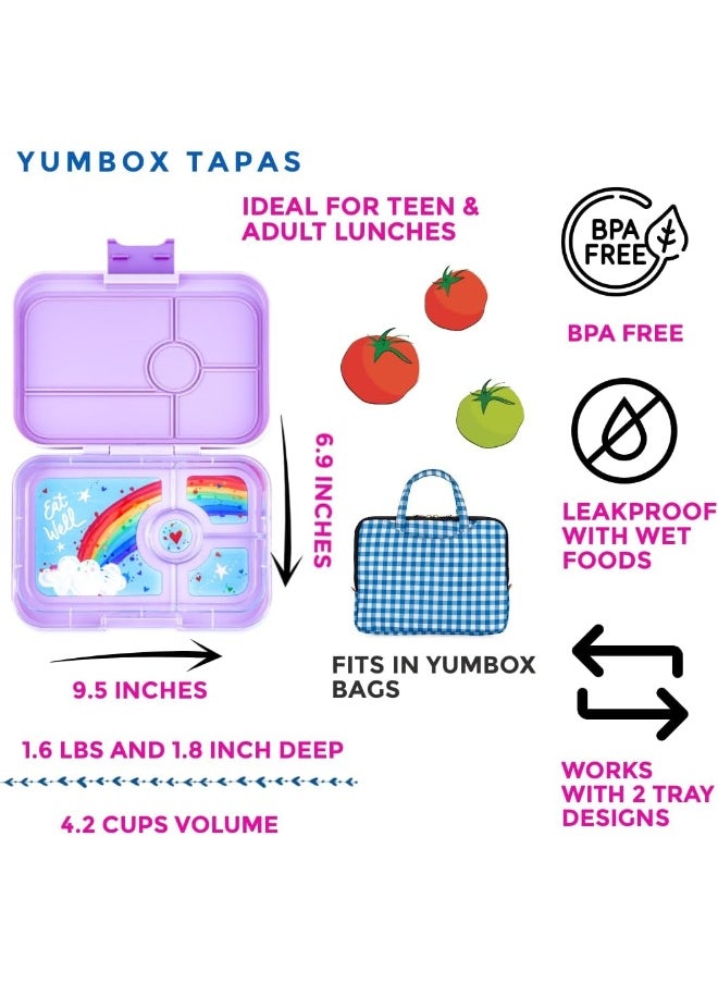 Yumbox SEVILLE PURPLE RAINBOW 4C
