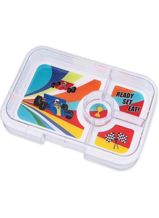 Yumbox GREENWICH TAPAS 4C RACE CARS