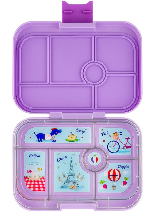 Yumbox Original Leakproof Bento Lunch Box Container for Kids (Lulu Purple)