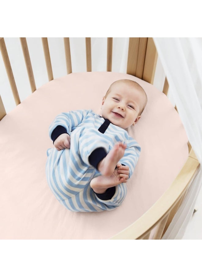 Sleepi Mini Fitted Sheet Soft Sheets For Sweet Dreams Made For The Oval Sleepi Mini Mattress Safe, Stylish And Washable 100% Fine Cotton Percale White
