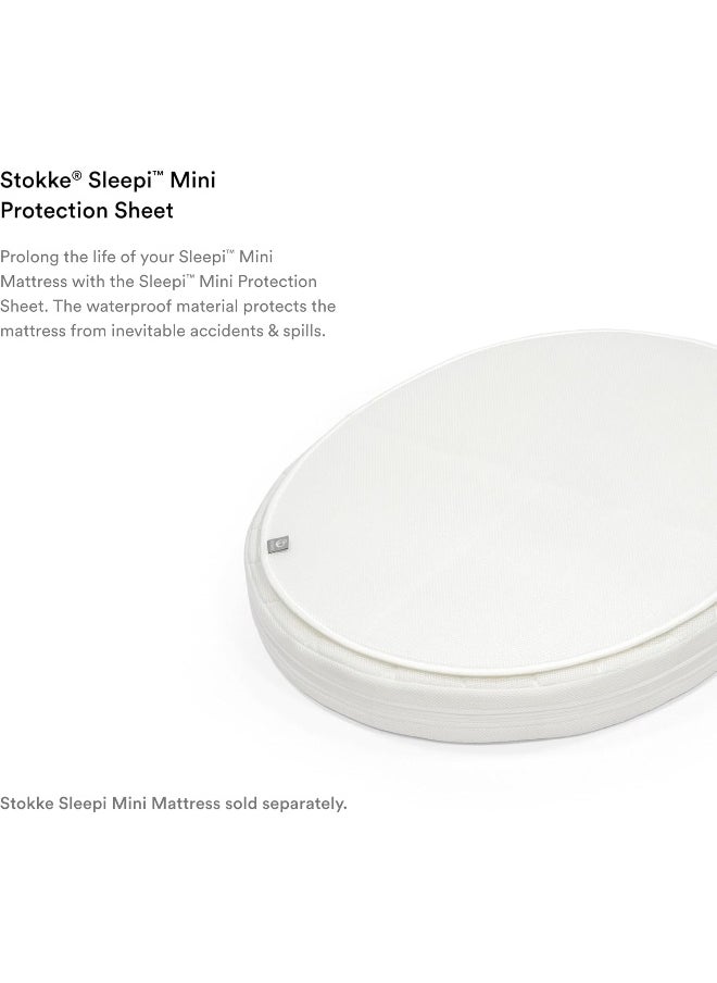 Sleepi Mini Protection Sheet, White