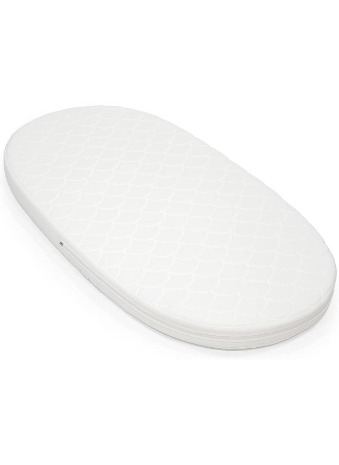 Sleepi Mattress V3 Multiple Layers Of Breathable 3D Mesh For Safe Sleep Offers Comfort And Support For Children Washable White