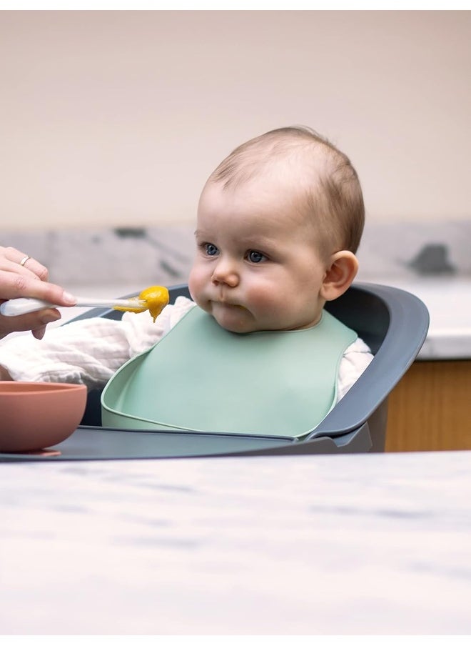 Silicone Bib Sage Green