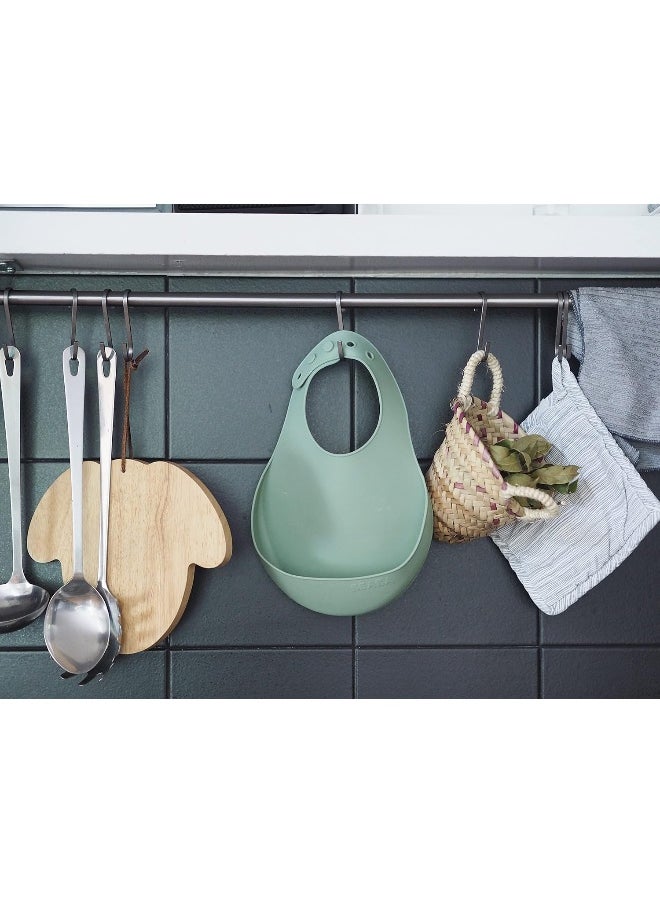 Silicone Bib Sage Green