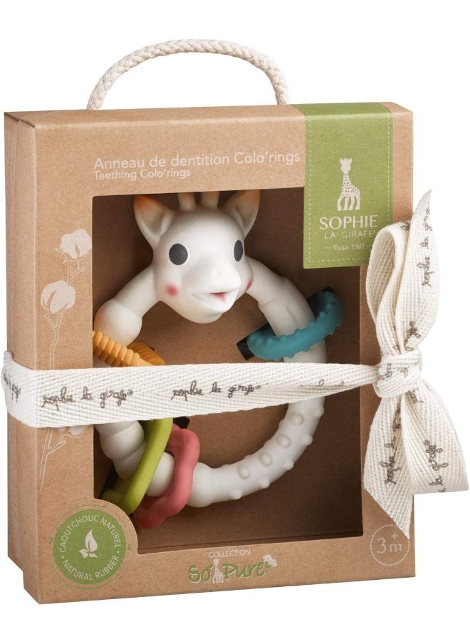 So Pure Multi-Textured Teether