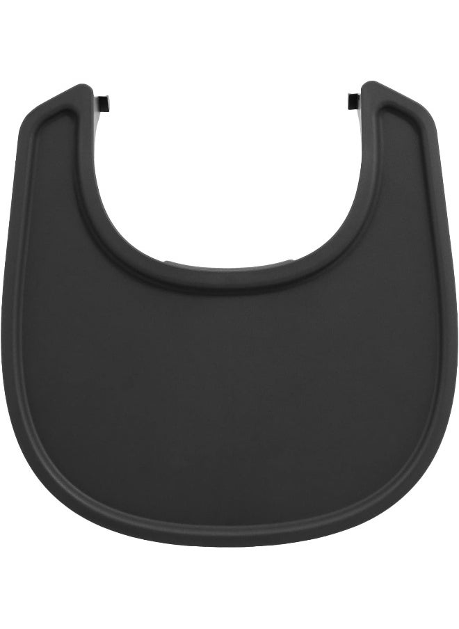 Tray For Baby High Chair Nomi Easily Mounts On Stokke Nomi Baby Set Dishwasher-Safe, Food-Grade Plastic Black