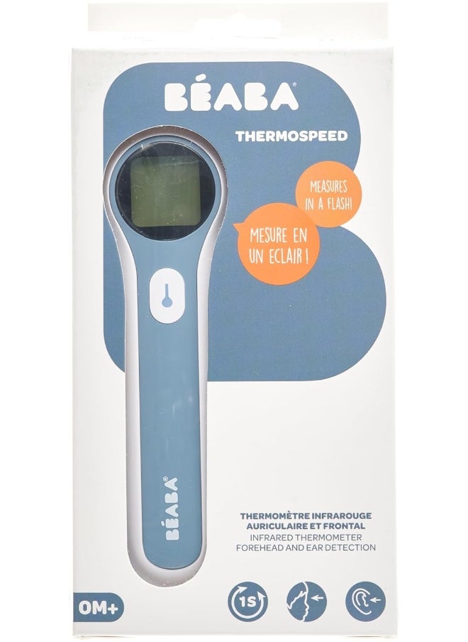 Infrared Thermometer For Adults, Childrens And Baby 3 In 1 : Forehead, Ear And Environment Mode Digital Super Fast Contactless Temperature Gun Thermospeed