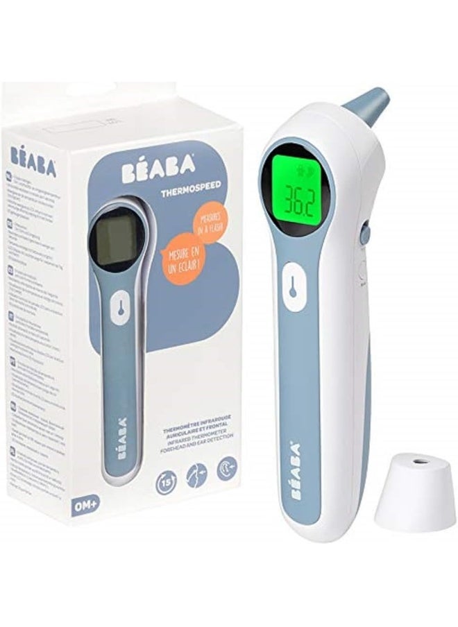 Infrared Thermometer For Adults, Childrens And Baby 3 In 1 : Forehead, Ear And Environment Mode Digital Super Fast Contactless Temperature Gun Thermospeed