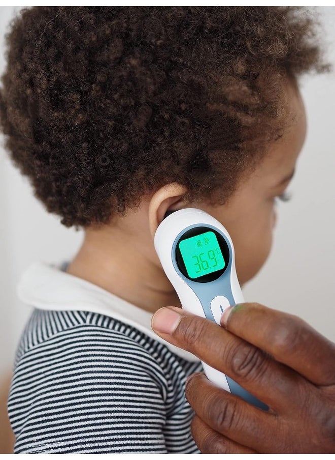 Infrared Thermometer For Adults, Childrens And Baby 3 In 1 : Forehead, Ear And Environment Mode Digital Super Fast Contactless Temperature Gun Thermospeed