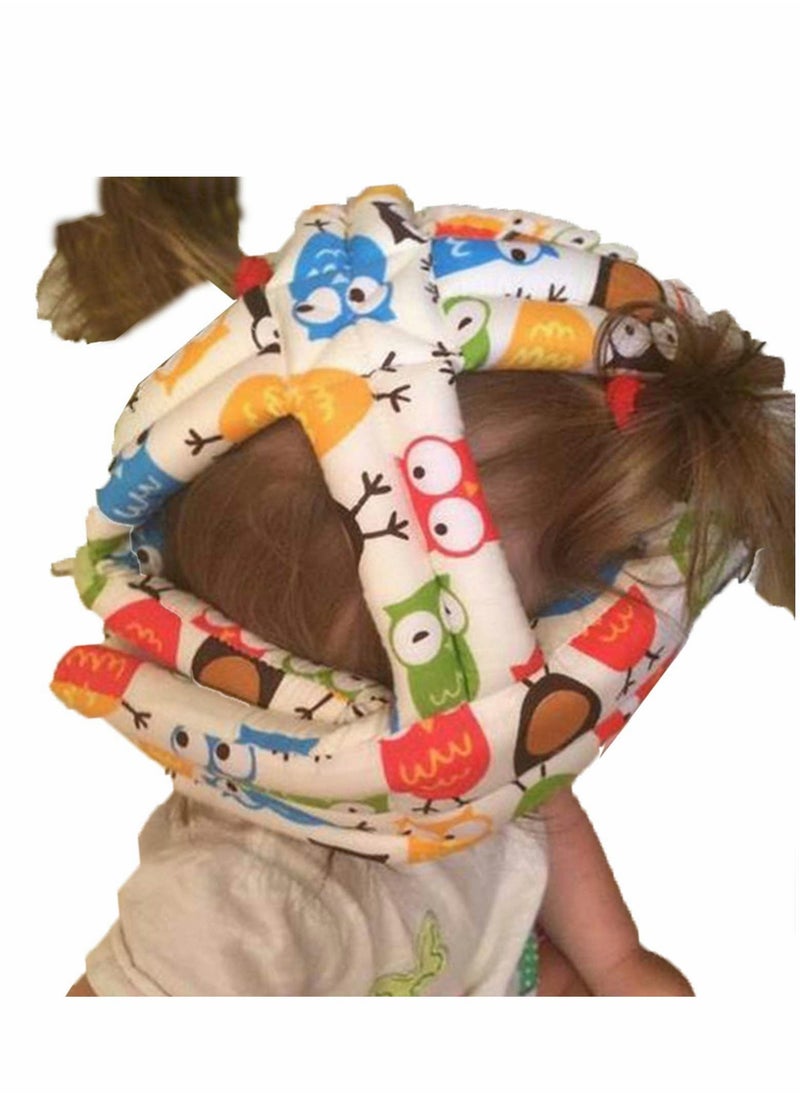 Baby Safety Head Protector Helmet Infant Toddler Upgrade Infant Breathable Safety Guard Cushion with Adjustable Straps Protection Cap Harnesses Hat for Learn to Walk Crawling and Sit