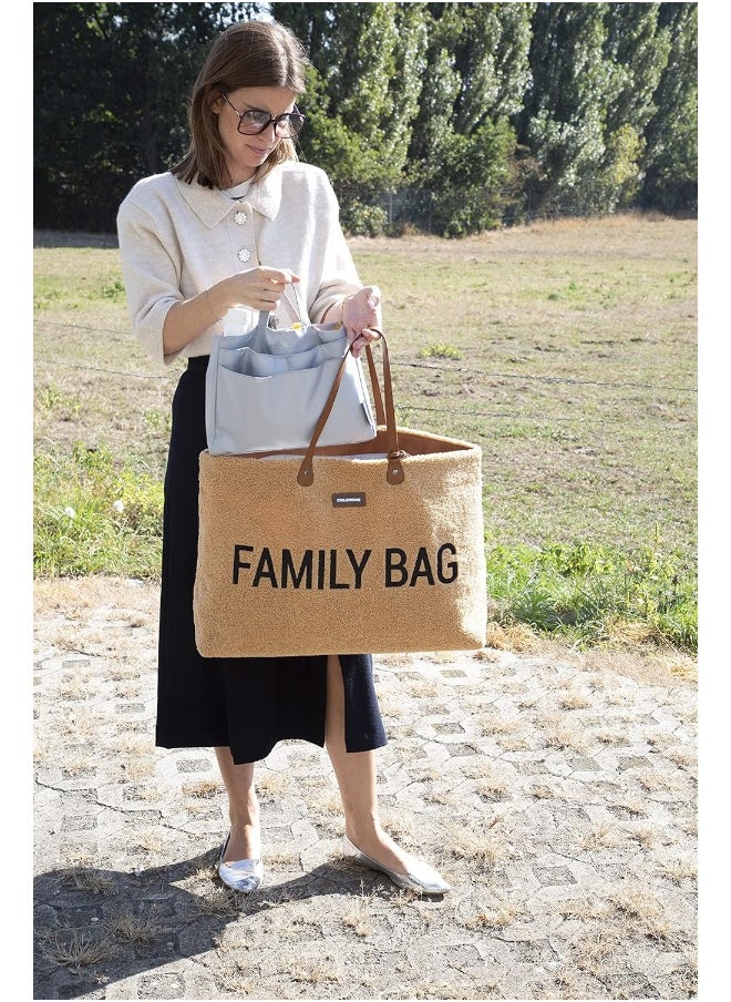 Childhome, Family Bag, Changing Bag, Travel/Weekend Bag, Large Capacity, Detachable Pouch Included, Signature Collection