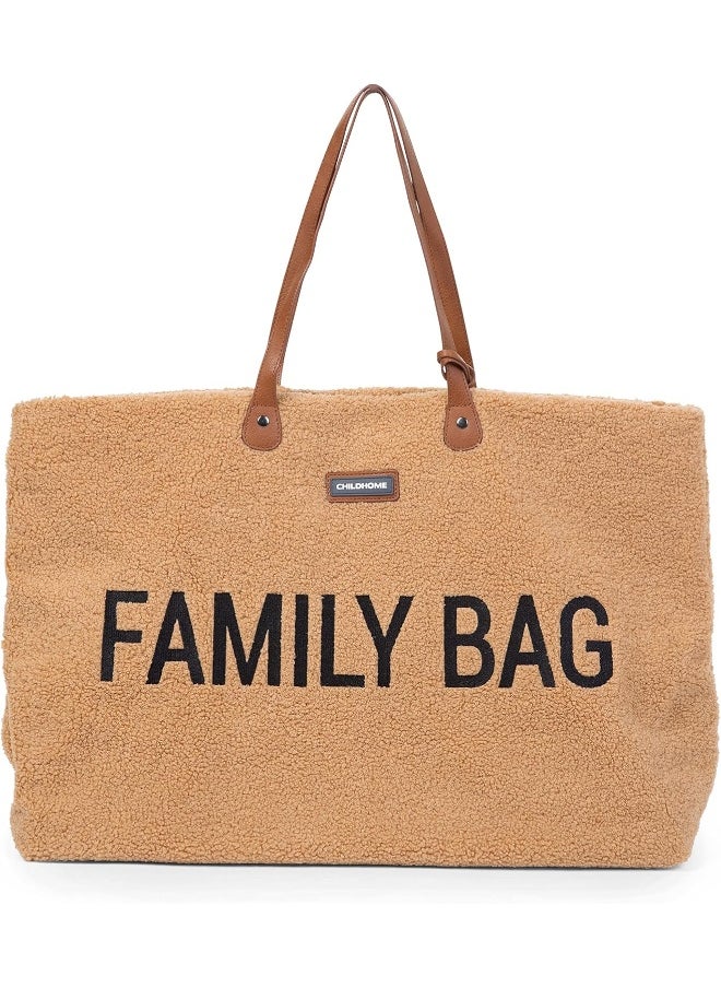 Childhome, Family Bag, Changing Bag, Travel/Weekend Bag, Large Capacity, Detachable Pouch Included, Signature Collection