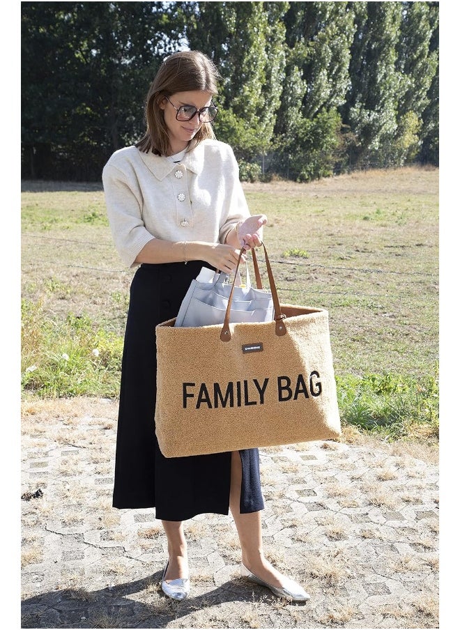 Childhome, Family Bag, Changing Bag, Travel/Weekend Bag, Large Capacity, Detachable Pouch Included, Signature Collection