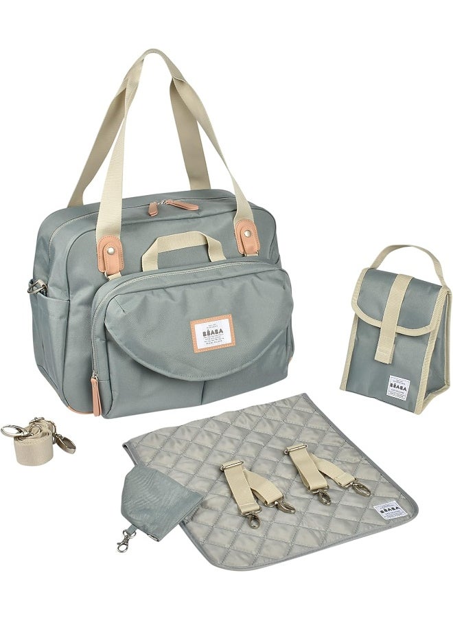 Geneva Ii Diaper Changing Bag, Sage Green