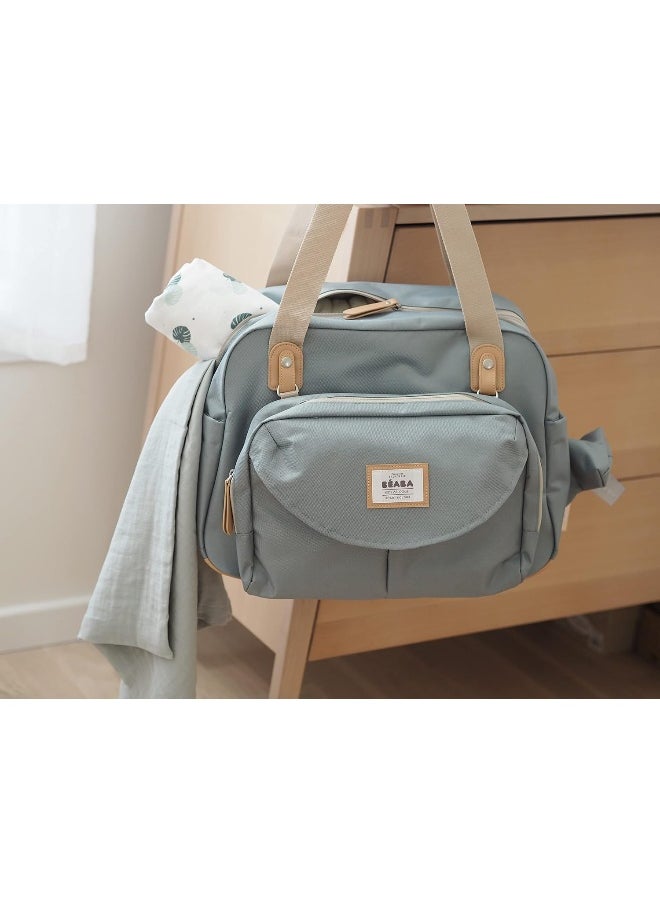 Geneva Ii Diaper Changing Bag, Sage Green