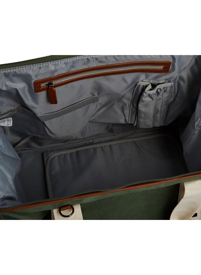 Mommy Bag, Changing Bag, Maternity Bag, Travel Bag, Large Capacity, Changing Mat, Adjustable Shoulder Strap, Compartment, Insulated Pocket, Suitcase Passage, Signature Collection Green