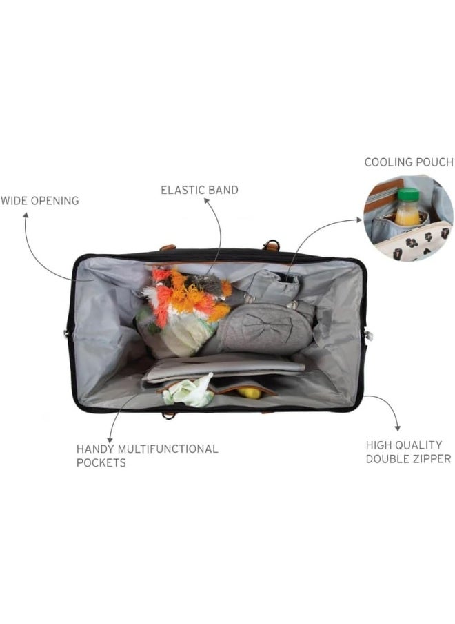 Mommy Bag, Functional Large Baby Diaper Bag, Travel Hospital Bag For Baby Care